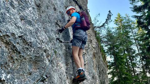 Alpines Mostviertel: Klettern am Hochkar