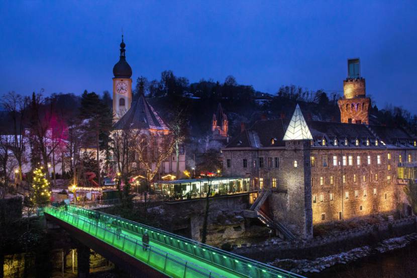 Flammende Lichterweihnacht